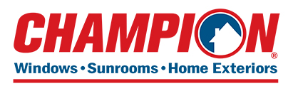 Champion Windows Sunrooms Home Exteriors Logo